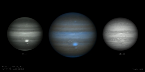Jupiter Nov03 2023 CH4 IR642 False-Color 2J (1)